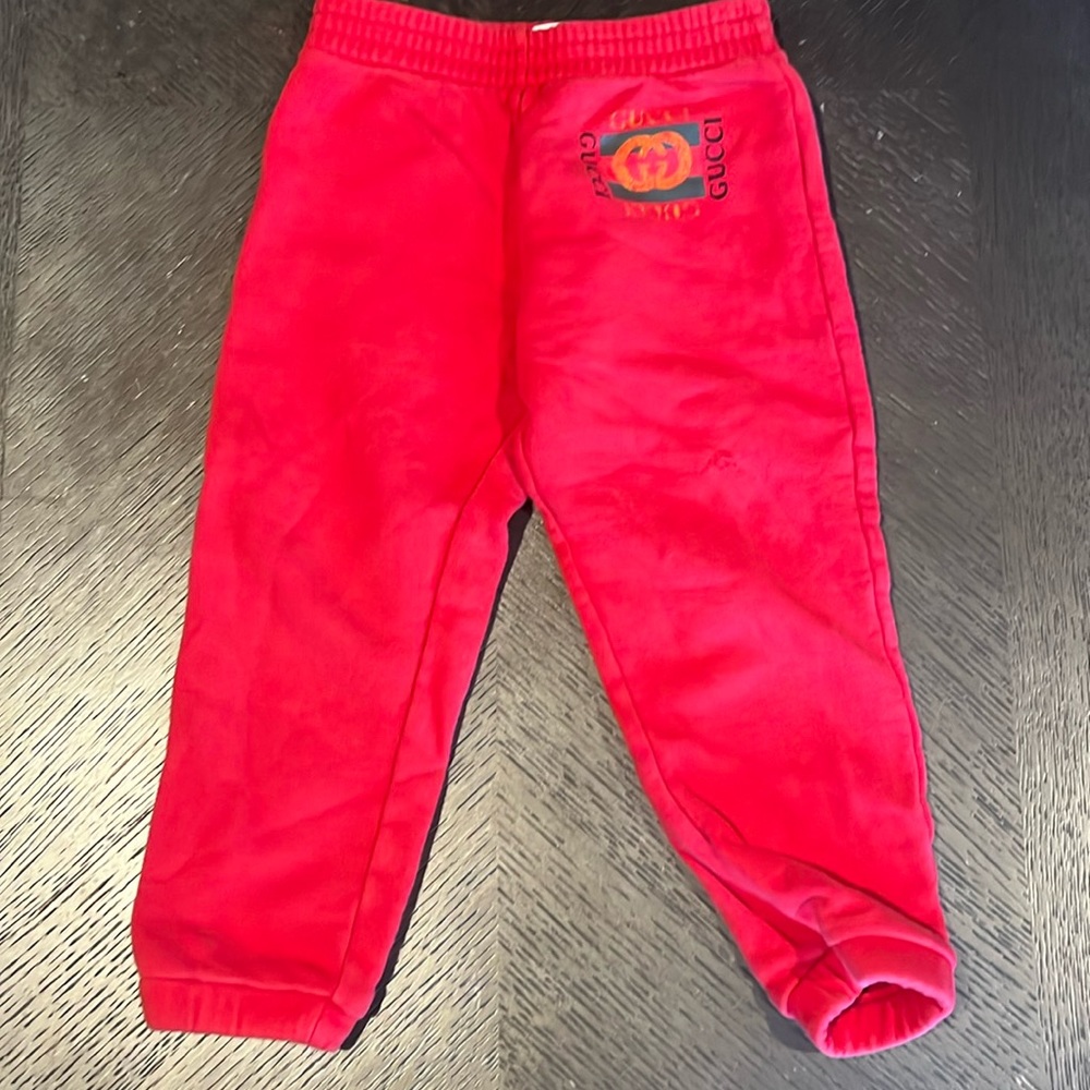 Gucci toddler sweatpants